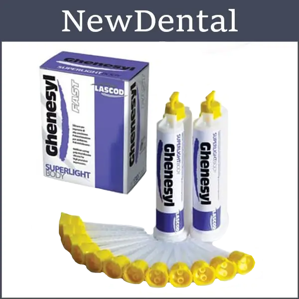 Ghenesyl, Генезил Light Body, А-силікон, корегуюча маса, 2*50мл, фото 1