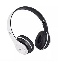 Бездротові bluetooth-стерео гарнітура навушники P47 білі