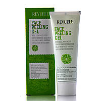 Пилинг-скатка для лица с АНА кислотами, Face Peeling Gel with AHA Fruit Acids, Revuele, 80 ml