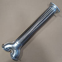 Металорукав МАЗ нержавіюча сталь з трійником і фланцями в зборі (в оплетці) 500А-1203126