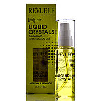 Питательная сыворотка для волос с маслами макадамии и авокадо, Hair Liquid Crystals Revuele, 50 мл
