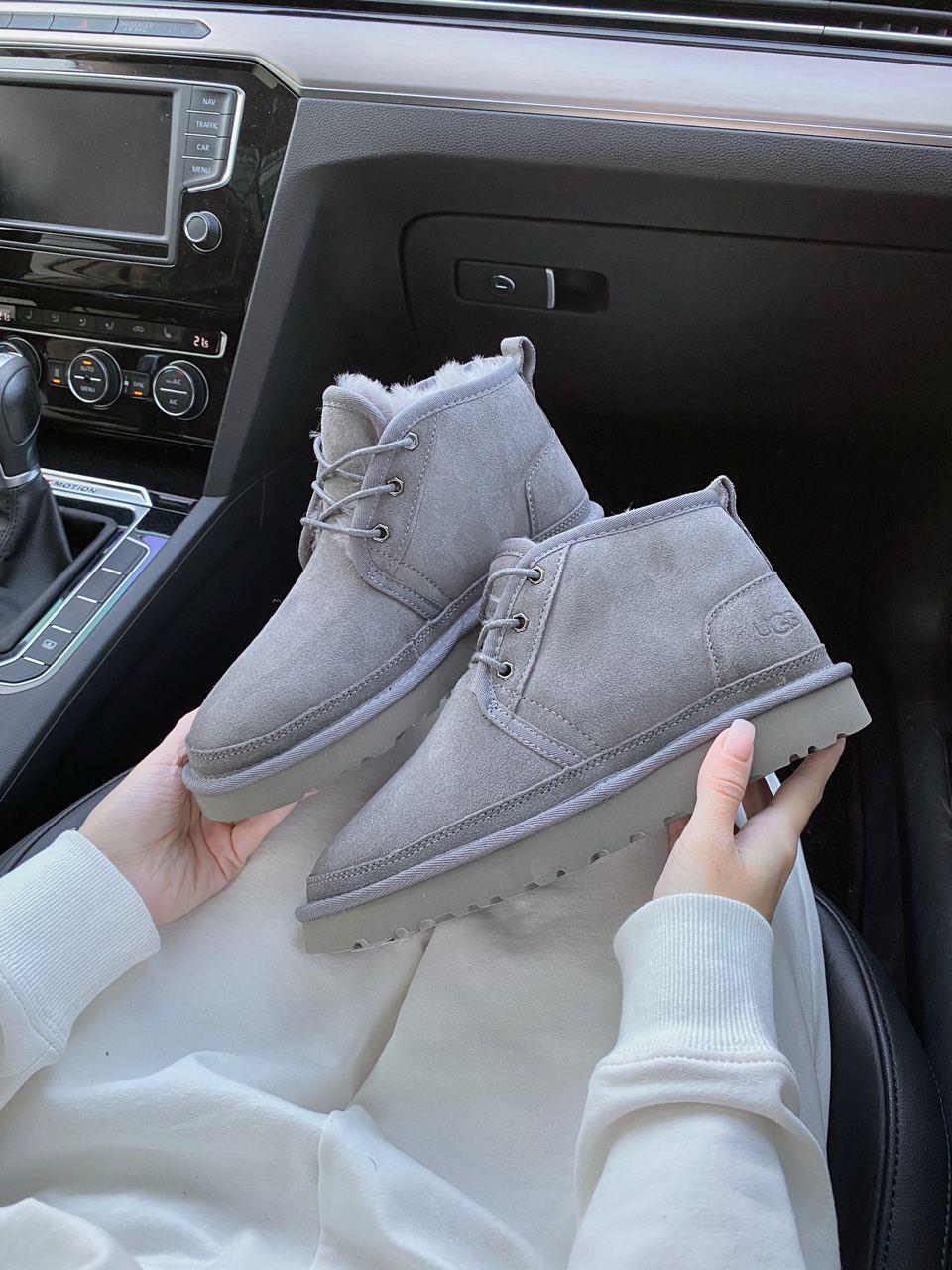 Чоботи жіночі сірі UGG Neumel Grey (04041)