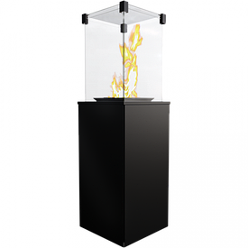 Газовий обігрівач Kratki PATIO BASIC стальний, ручне управління (8,0 кВт)