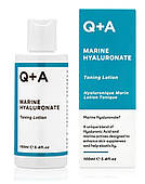 Лосьйон тонізуючий для обличчя з гіалуроновою кислотою Q+A Marine Hyaluronate Toning Lotion 100 мл