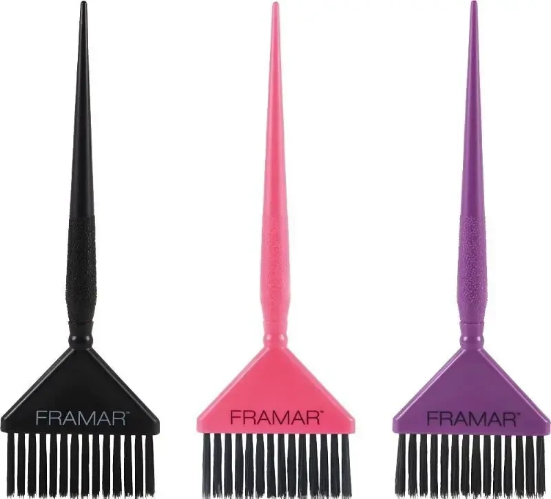 Набір пензликів широких для волосся Big Daddy Set 3 шт Framar