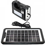 Портативна сонячна станція, кемпінговий ліхтар FORLIFE FL-3272, power bank, solar, фото 4