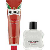 Набір гоління Proraso Duo Pack Tube + Balm Coarse Beard
