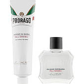 Набір для гоління Proraso Duo Pack Tube + Balm Sensitive