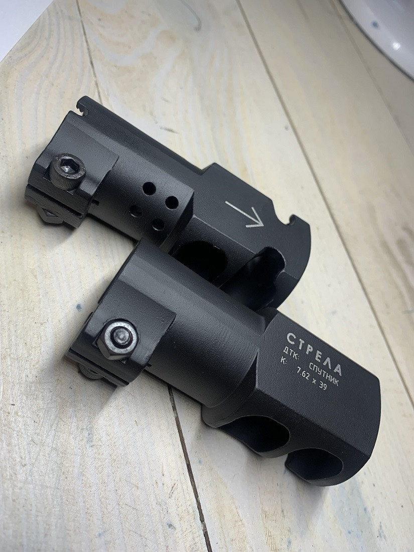 Дульне гальмо компенсатор ДГК "Супутник" 7.62 Стріла Оригінал, Гарантія, Вироблено в Україні!!!