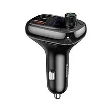 ФМ-модулятор Baseus T-Typed MP3 Car Charger CCTM-B01 Black