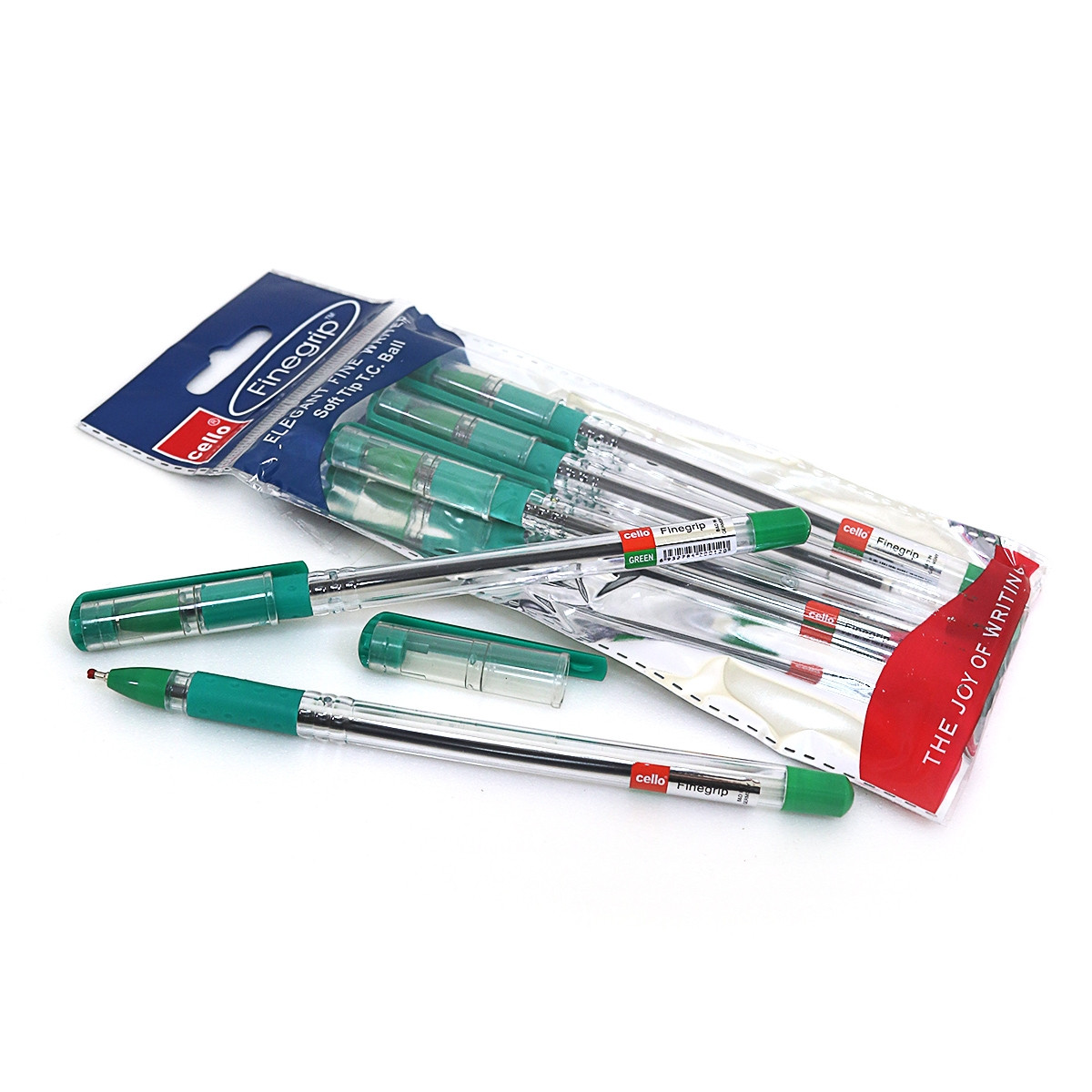 Ручка кулькова "CL" FINEGRIP (зел)