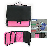 Мультипенал з наповненням "Compact Fluo" (3ручки, 13кар, 1лінійк, 1лат1точ) ТМ "MILAN"