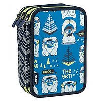 Мультипенал із наповненням "The Yeti"49-процесів. (12цв.кар.,18флом., 1точилк., 1кар, триручок, 1лин.