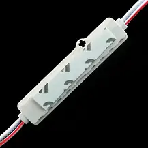 Світлодіодний модуль 3 діоди SMD5630 1,5W Samsung 6500K, 12V, IP68 білий, фото 5