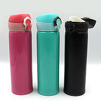 Пляшка-термос для води "Classic" 500ml, подвійні. стін.mix 1 шт./етика