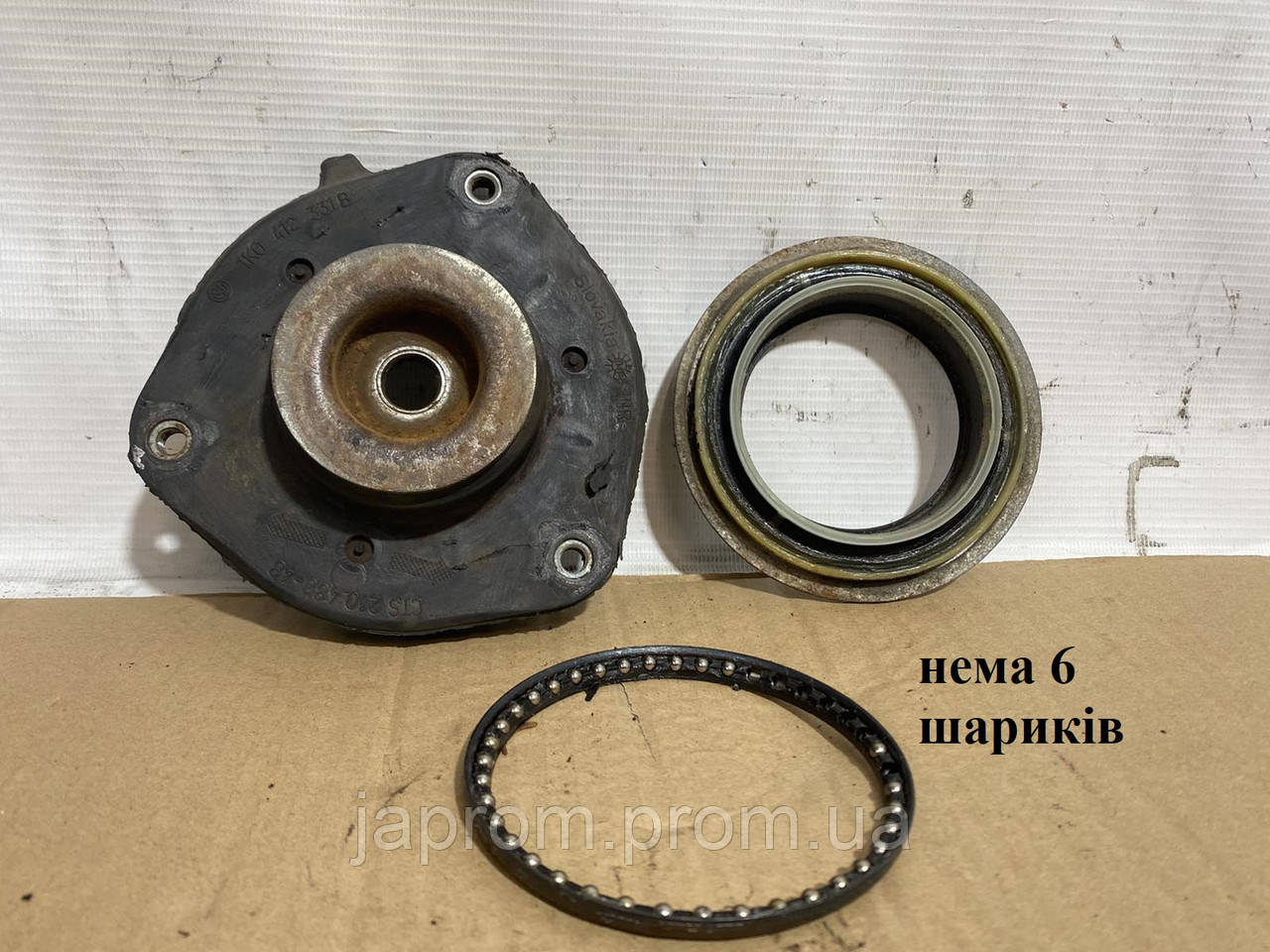 Опора (подушка) Стойки Амортизатора Переднього Caddy Golf Touran Passat ...