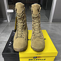 Берці зимові Belleville KHYBER TR550WPINS, розмір 10/43, колір Койот, теплі, стандарт армії США, фото 3