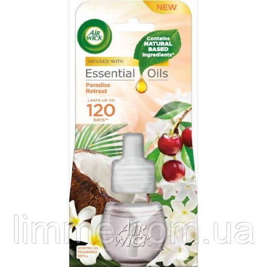 Запаска для електричного освіжувача повітря Air Wick Essential Oils Paradise Retreat 19ml