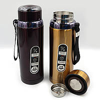 Термос "Classic" 600ml, із сіткою mix з петлею подвійн. стін.1 шт./етика