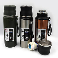 Термос "Good" 820ml, mix з петлею подвійн. стін.1 шт./етика