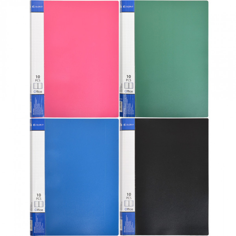 Папка на 10 файлів Color-it CR10FL mix