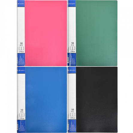 Папка на 10 файлів Color-it CR10FL mix, фото 1