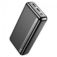 Портативный аккумулятор Повербанк Power Bank Hoco J91A 20000 mAh Black