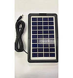СОННІЧНА СТАНЦІЯ ПАНЕЛЬ РАДІО, ФОНАРІК ОСВІТЛЕННЯ SOLAR Light POWERED RT-904, фото 6