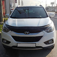 Дефлектор капота, мухобойка Hyundai Tucson ix-35 2010 -> TAN24