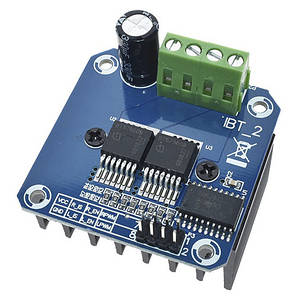 Драйвер крокового двигуна BTS7960, до 43А, Arduino, фото 1