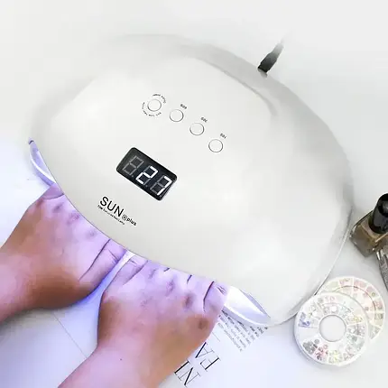 Лампа для сушіння нігтів UV-LED лампа SUN X Plus — 72 Ватів, фото 1