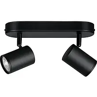 Точечный светильник WiZ IMAGEO Spots 929002659101 Black 2х5 W, 2200-6500 K, RGB, Wi-Fi