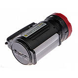 Надяскравий переносний ліхтар із USB Yajia YJ-2895 5W+20SMD, USB power bank, фото 4