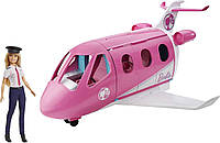 Игровой набор Барби самолет мечты с пилотом Mattel Barbie Dreamplane Playset GJB33