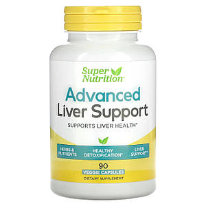 Для підтримки здоров'я печінки Super Nutrition Advanced Liver Support 90 капс.