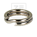 Заводне кільце Zeox Split Ring 401NI №8(10шт)