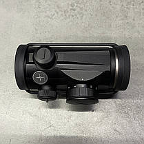 Коліматорний приціл Hawke Vantage 1x30 Weaver, колір Чорний, 3МОА, червона крапка, з кріпленням на Пікатінні (12104), фото 6