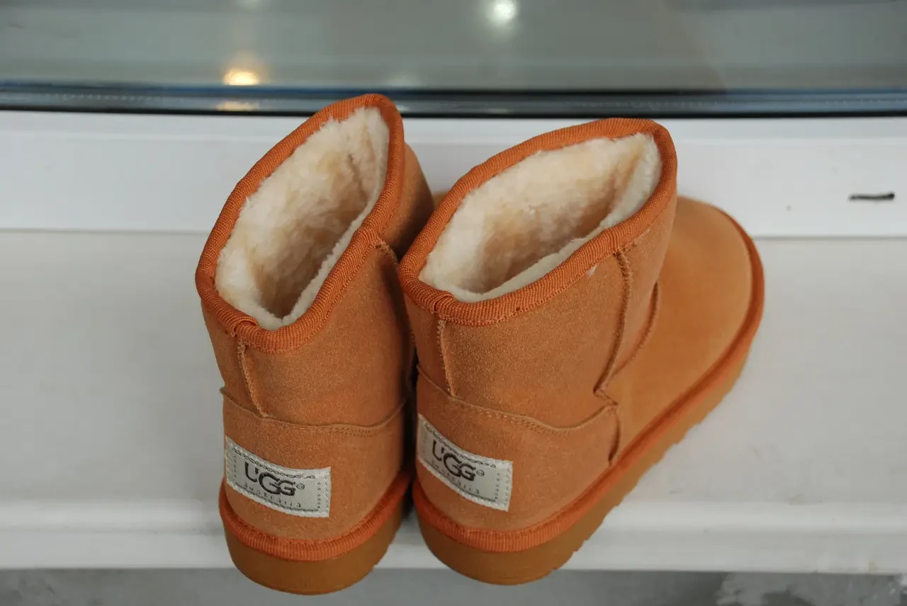 Угги женские замшевые Ugg Australia в 2 цветах. Коричневый, 37 - фото 7 - id-p1215108811