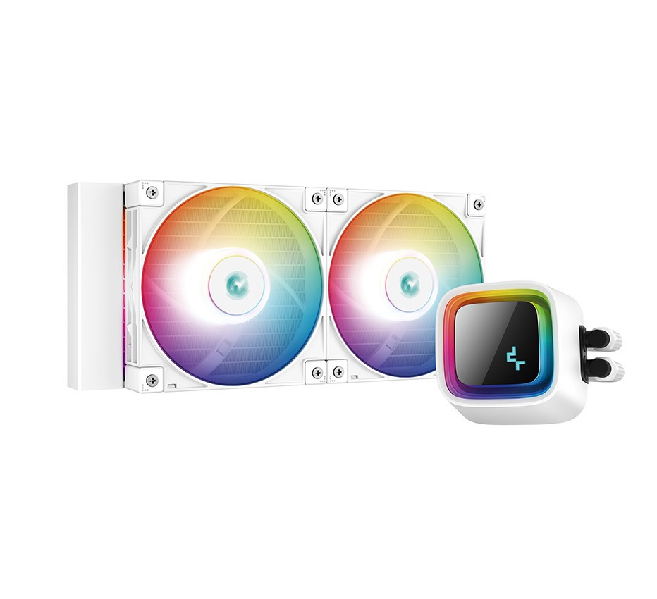Система водяного охолодження Deepcool LS520 White (R-LS520-WHAMNT-G-1), фото 1