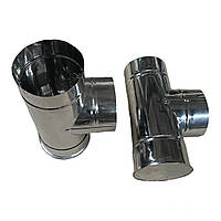 Димохідна труба сталева стінка 3 мм діаметр 108 мм