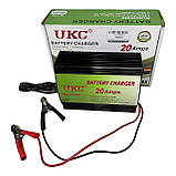 Зарядний пристрій для автомобіля 12 вольт 20 ампер, UKC Battery Charger 20A, фото 7