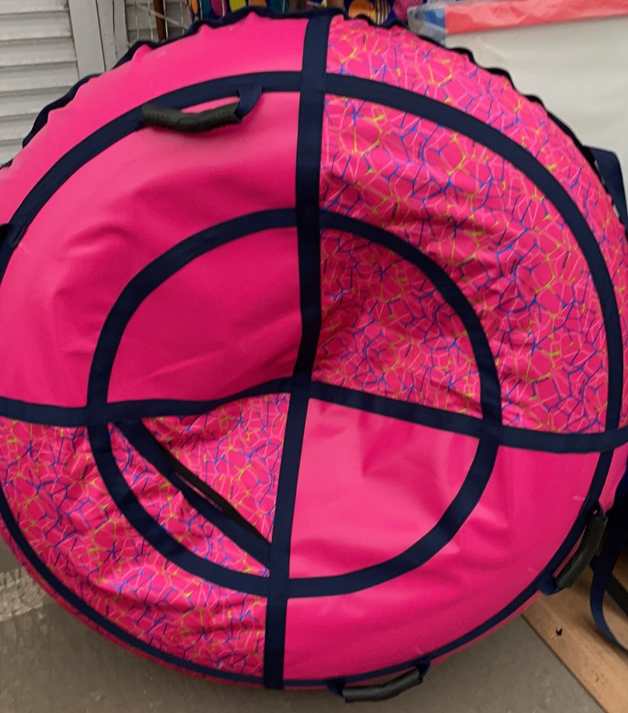 Купить Тюбинг 120 см., 4 ручки для держания. Сверхпрочные, продольная и ...