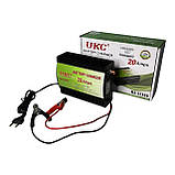 Зарядний пусковий пристрій для автомобіля 12 вольт 20 ампер, UKC Battery Charger 20A, фото 6