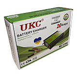 Зарядний пусковий пристрій для автомобіля 12 вольт 20 ампер, UKC Battery Charger 20A, фото 8