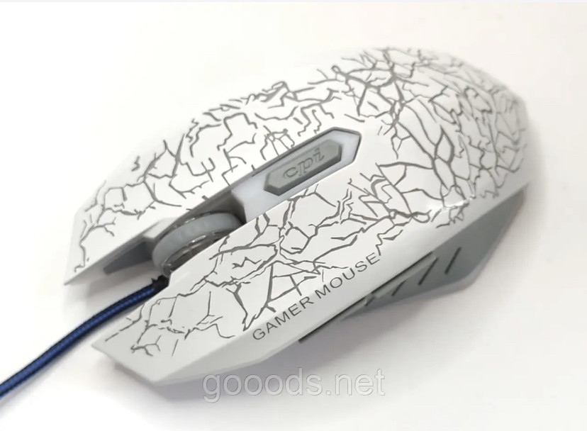 Купить Белая игровая USB мышка с подсветкой ZUOYA, цена 350 грн — Prom ...