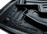 Килимок у багажник 3D для Hyundai Accent (MC) (2006-2010) (sedan), фото 2