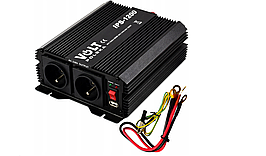 Перетворювач інвертор Volt  Polska 24V 230V 800 1200W USB IPS-1200 модифікована синусоїда