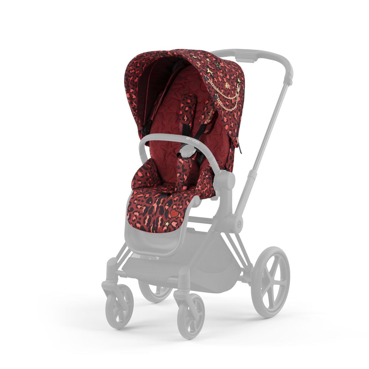 Чохол тканинний для прогулянкового блоку Cybex Priam by Alec Voelkel Rockstar