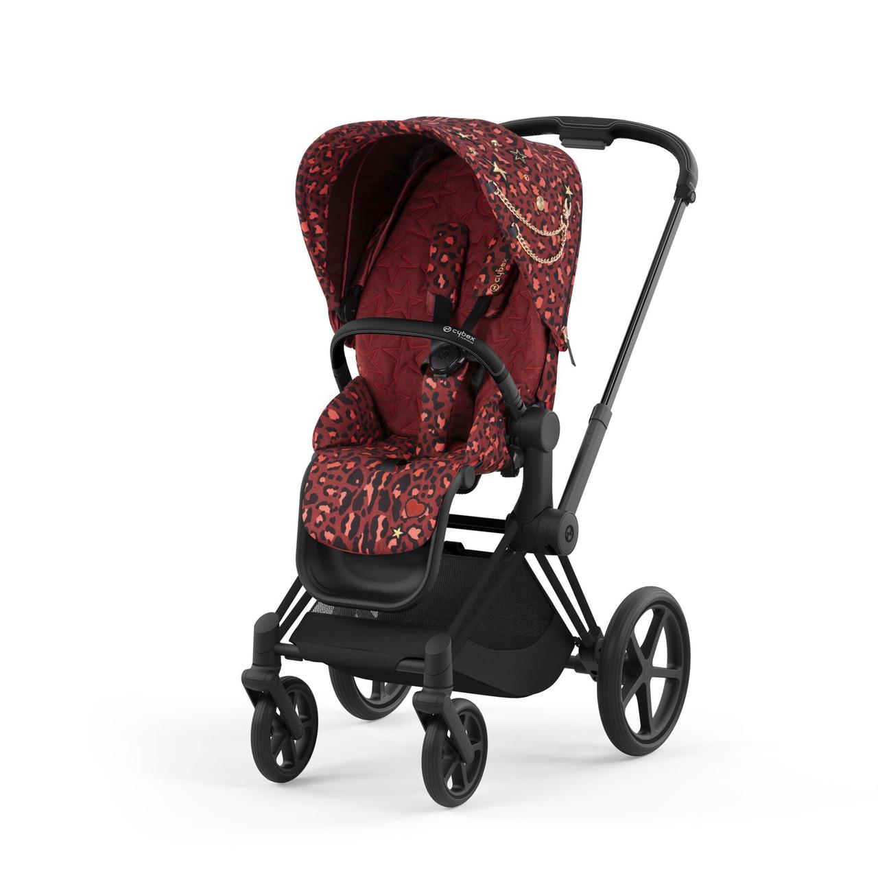 Прогулянкова коляска Cybex Priam 4.0  by Alec Voelkel Rockstar шасі Matt Black