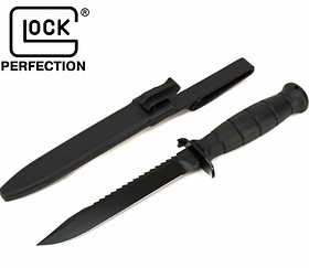 Нескладний, бойовий ніж GLOCK KNIFE, GLKF039179, Колір:  Black W/SAW
